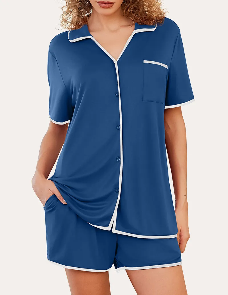 Breathable Soft Pajamas Set (US Only) sold by Ekouaer product image thumbnail 5