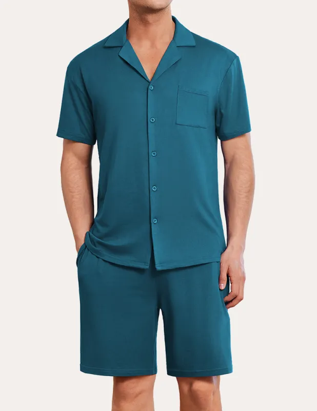 Mens Summer Basic Pajamas Set (US Only) sold by Ekouaer