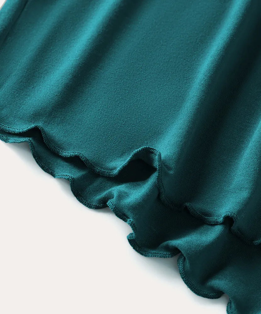 Pure Relaxation Cotton Pajama Set (US Only) sold by Ekouaer product image thumbnail 4