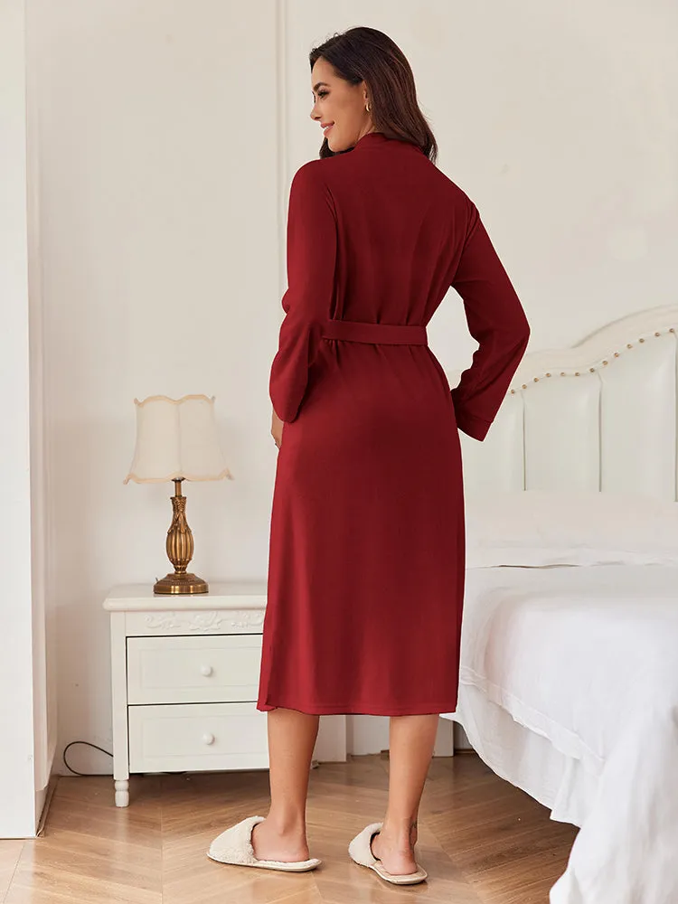 Elegant Belted Kimono Robe(US Only) sold by Ekouaer product image thumbnail 2