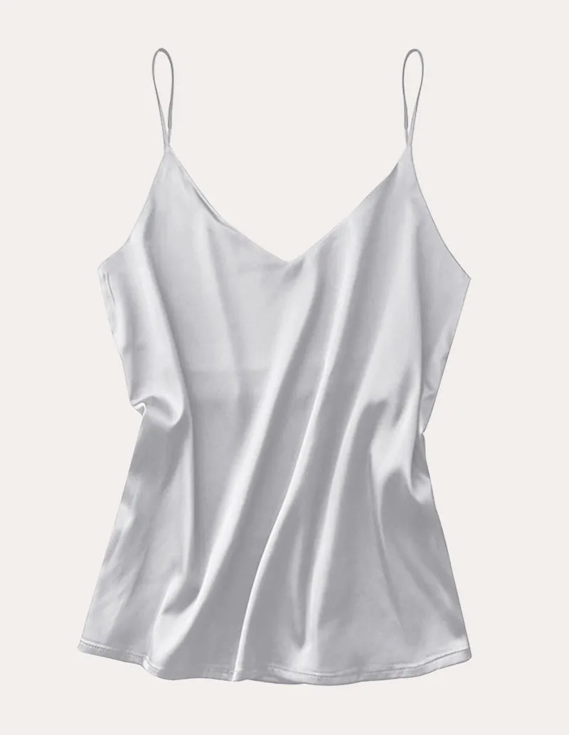 (EU Only)Basic Satin Tank Top sold by Ekouaer product image thumbnail 4