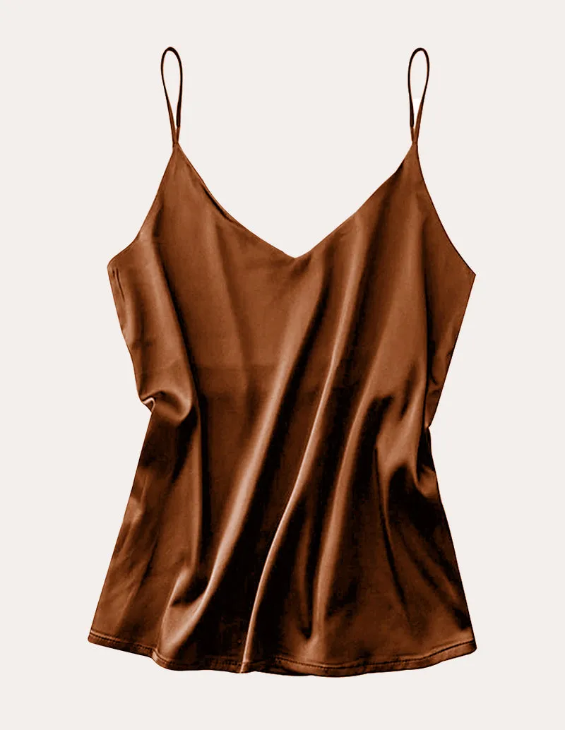 (EU Only)Basic Satin Tank Top sold by Ekouaer product image thumbnail 3