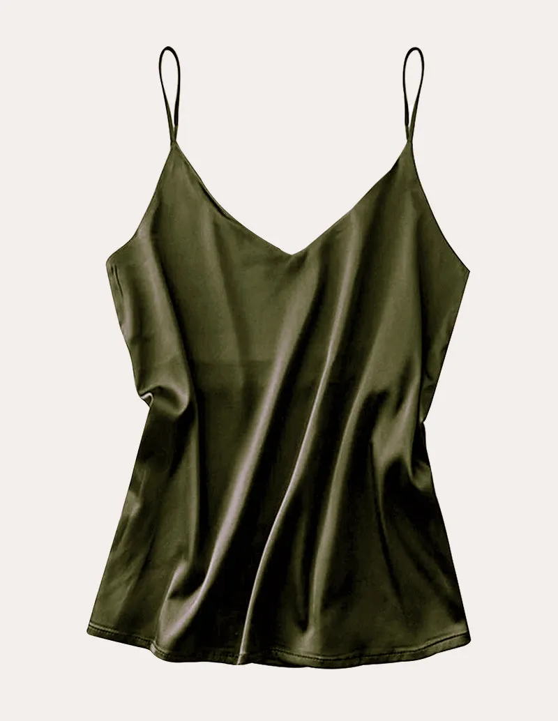 (EU Only)Basic Satin Tank Top sold by Ekouaer product image thumbnail 5