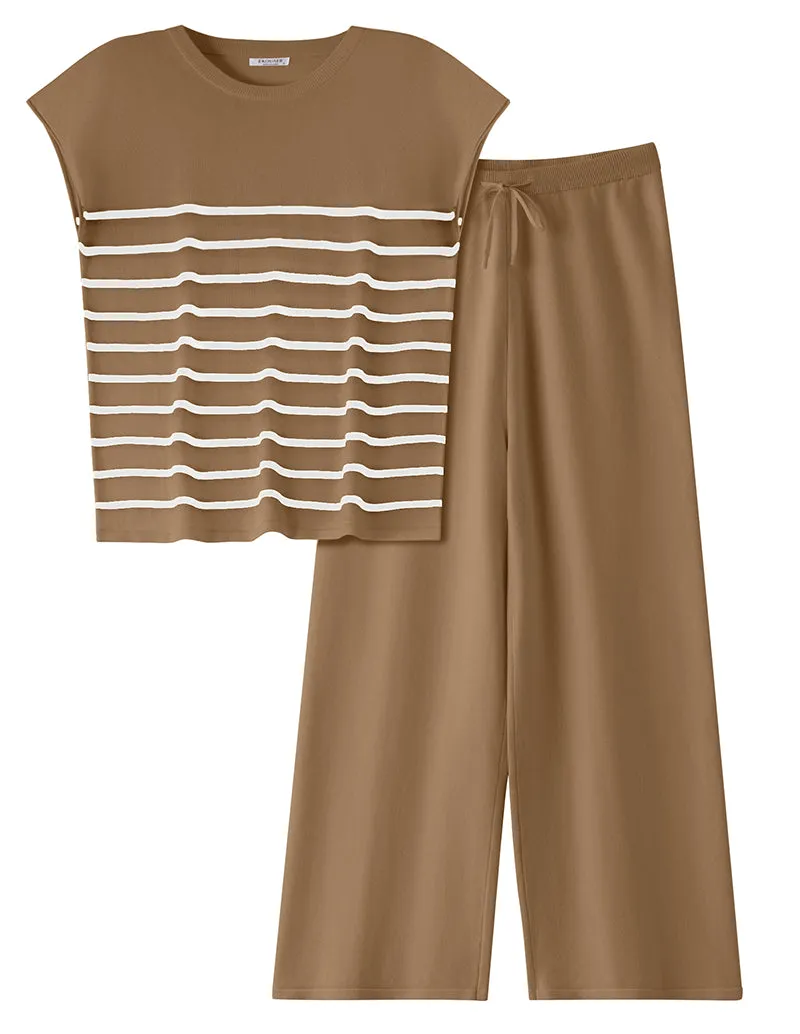 Knit 2-Piece Lounge Set (US Only) sold by Ekouaer product image thumbnail 5