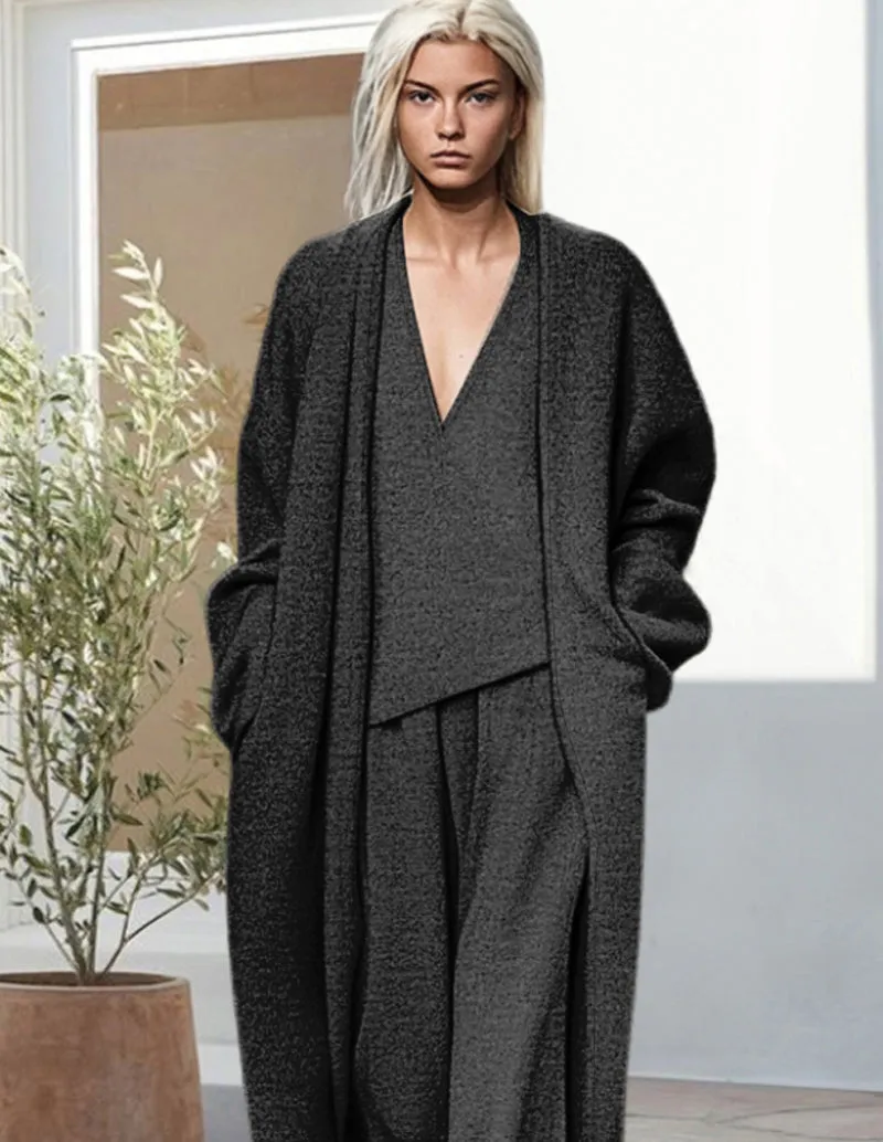 Soft Versatile 3-Piece Lounge Set sold by Ekouaer product image thumbnail 3