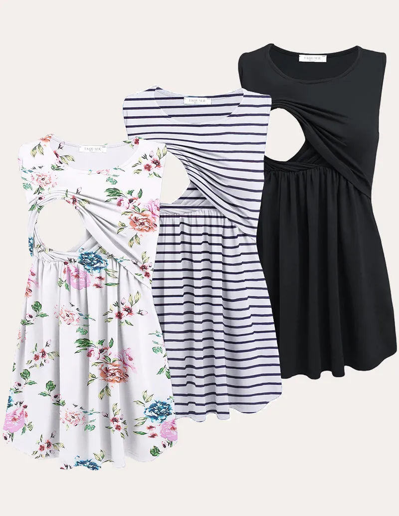 Ekouaer Nursing Tank Tops 3 Packs (US Only) sold by Ekouaer