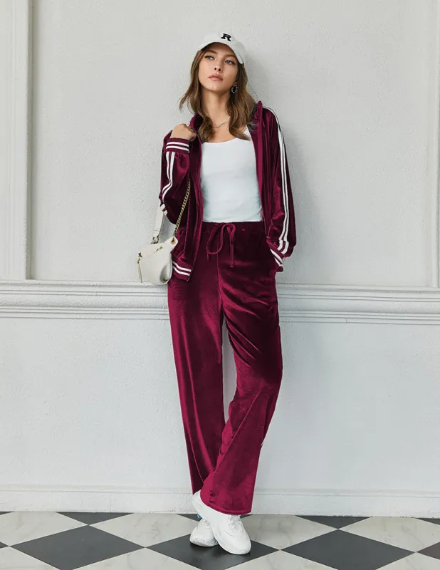 Ekouaer Lounge Outfits Zip Up Tracksuits 2 Piece (US Only) made by Ekouaer