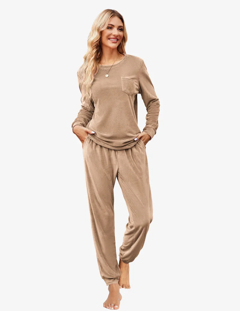Ekouaer Velour Tracksuit (US Only) sold by Ekouaer product image thumbnail 3