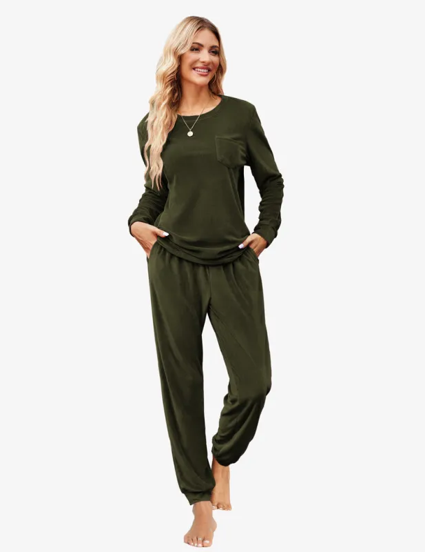 Ekouaer Velour Tracksuit (US Only) sold by Ekouaer