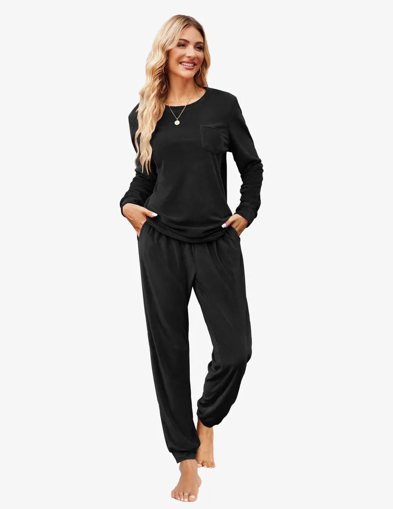 Ekouaer Velour Tracksuit (US Only) sold by Ekouaer product image thumbnail 4