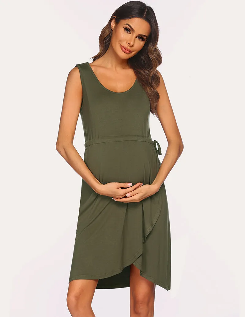 Ekouaer 3 in 1 Maternity Nightdress (US Only) sold by Ekouaer product image thumbnail 3
