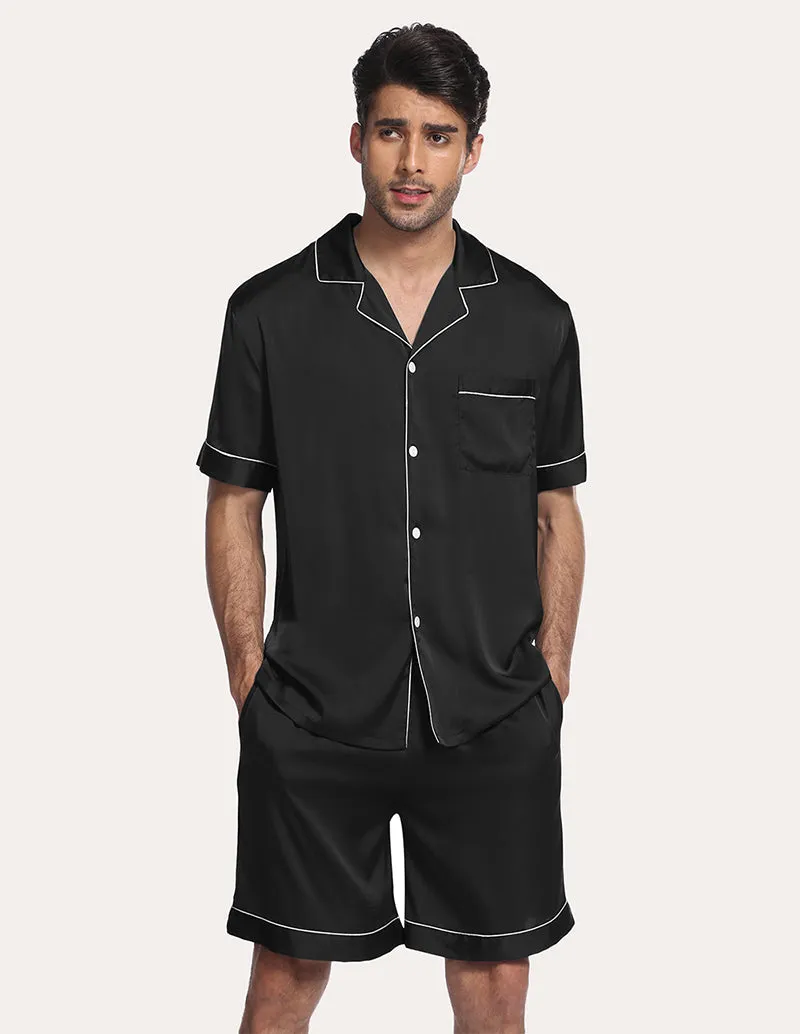 Ekouaer Men Satin Pajama Set (US Only) sold by Ekouaer