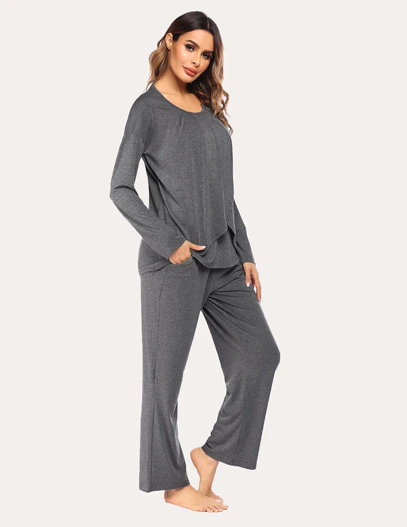 Ekouaer Breast-feeding Pajamas Set (US Only) sold by Ekouaer product image thumbnail 3