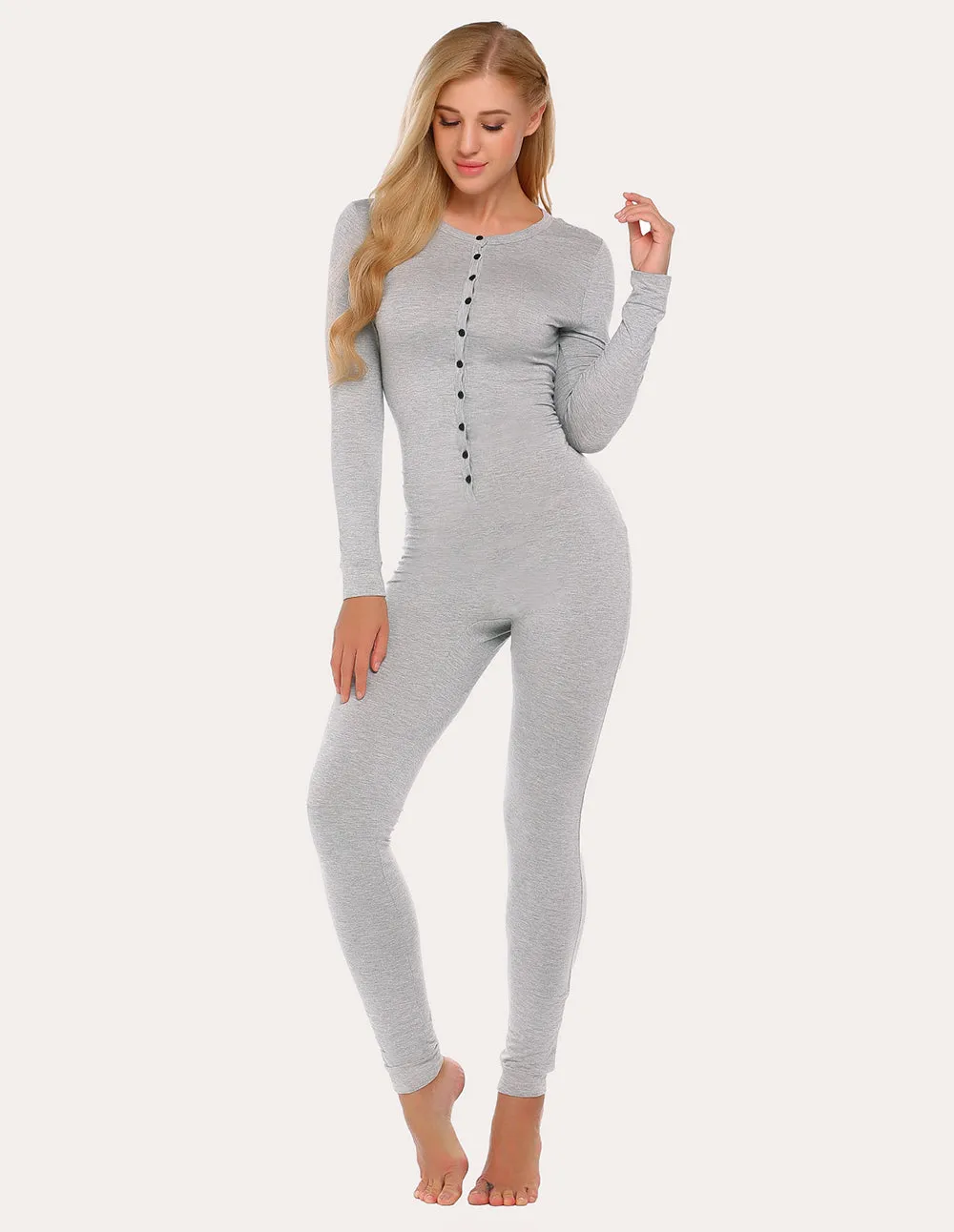 Ekouaer One Piece Thermal Romper (US Only) sold by Ekouaer product image thumbnail 3
