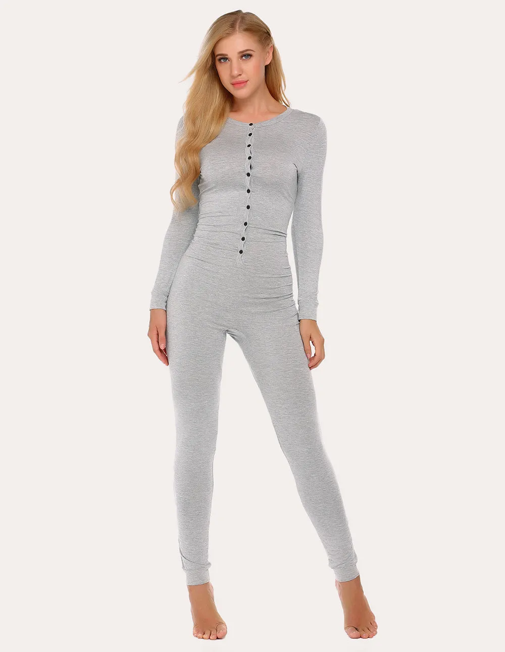 Ekouaer One Piece Thermal Romper (US Only) sold by Ekouaer product image thumbnail 4