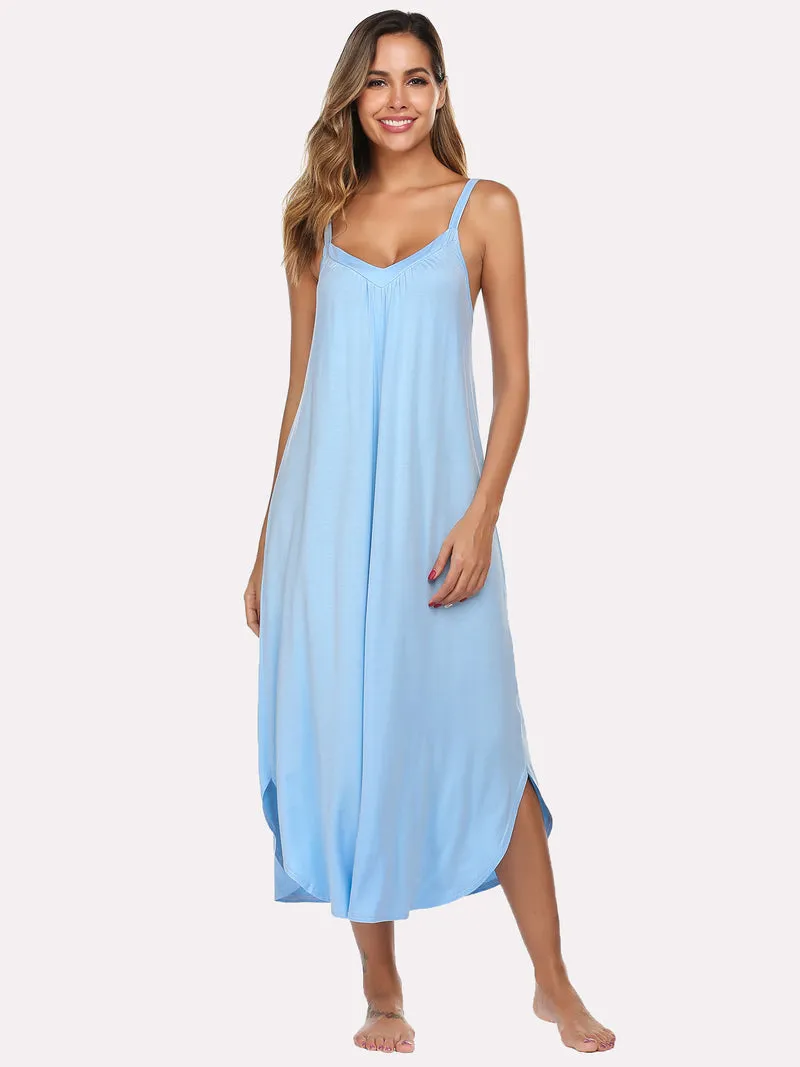 Ekouaer Full Slips Sling Nightdress (US Only) sold by Ekouaer