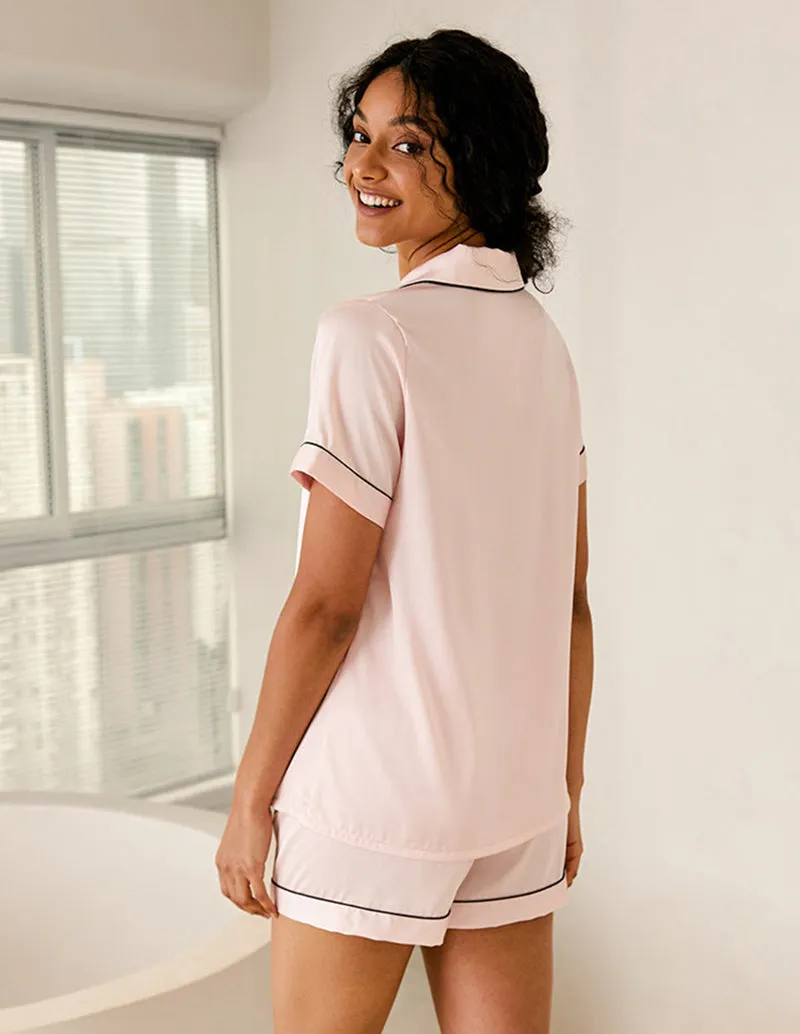 Ekouaer Classic Satin Pajamas Set (US Only) sold by Ekouaer product image thumbnail 5
