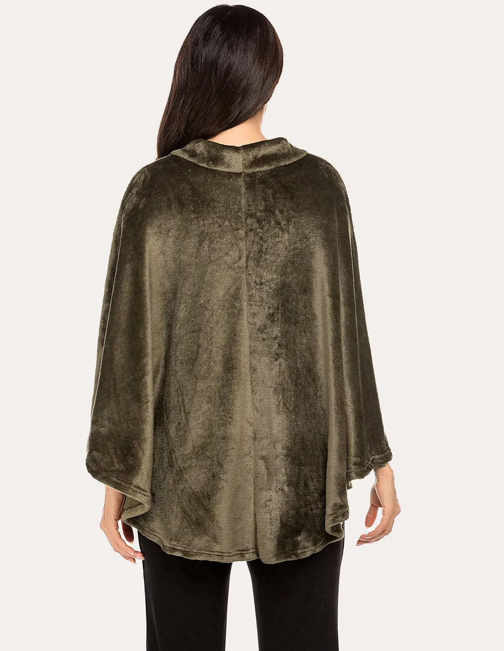 Ekouaer Flannel Shawl Ponchos (US Only) sold by Ekouaer product image thumbnail 2