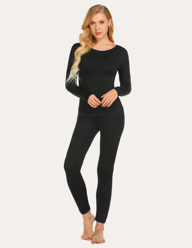 Ekouaer Fleece Lined Winter Thermal Sleepwear (US Only) made by Ekouaer