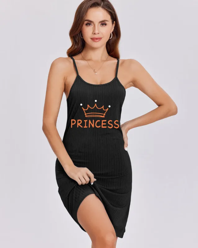 Ekouaer Women's Nightgown Chemise Sleepwear Rib Knit Nightwear made by Ekouaer