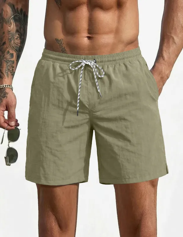 Ekouaer Men's Swim Trunks 7'' Quick Dry Board Shorts made by Ekouaer