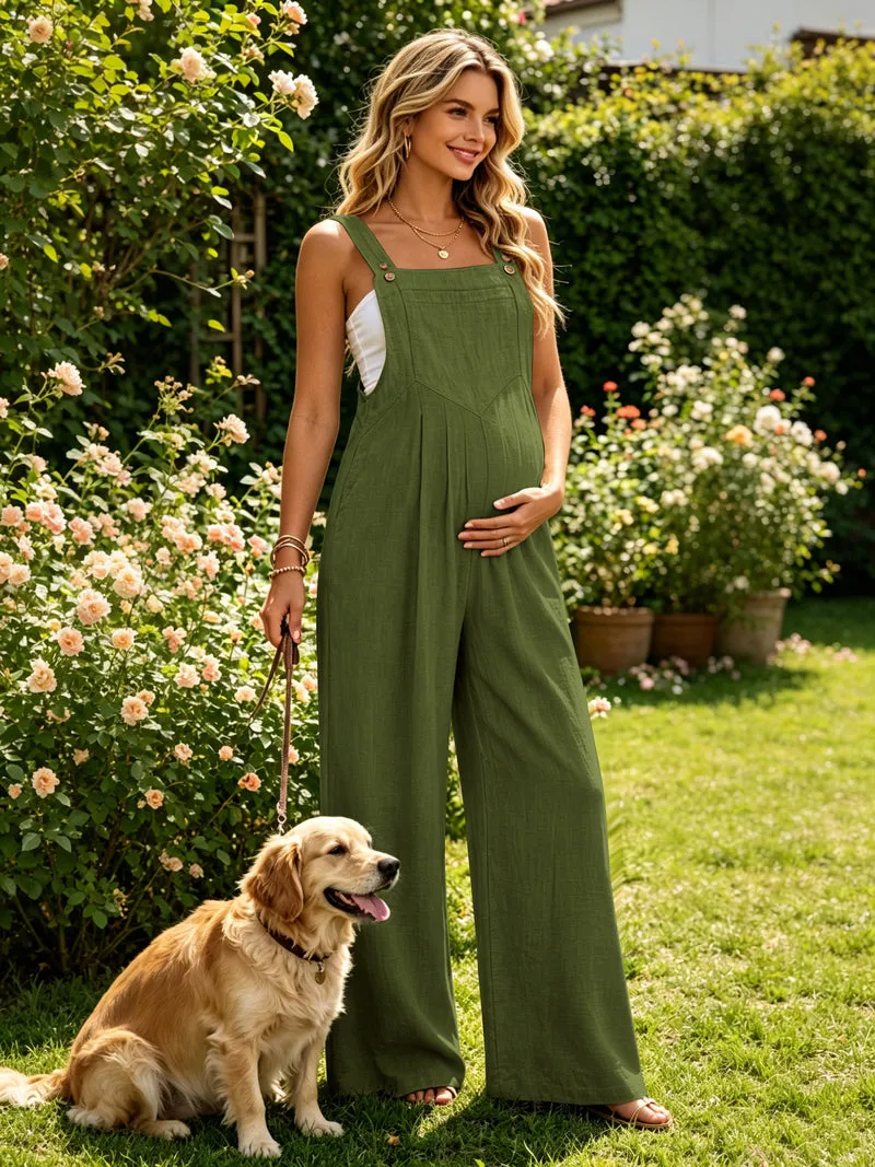 Ekouaer Loose Wide Leg Overalls Summer Outfits sold by Ekouaer product image thumbnail 4