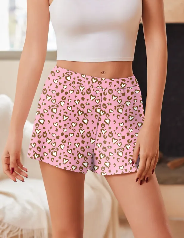 Ekouaer 2-Pack Sleep Shorts Soft Elastic Waist made by Ekouaer