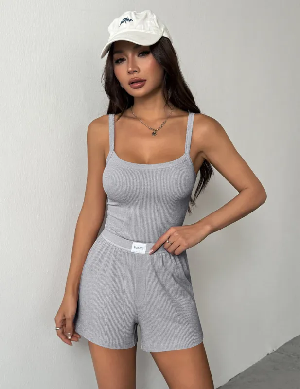 Ekouaer 2-Piece Sleeveless Knit Pajamas Set made by Ekouaer