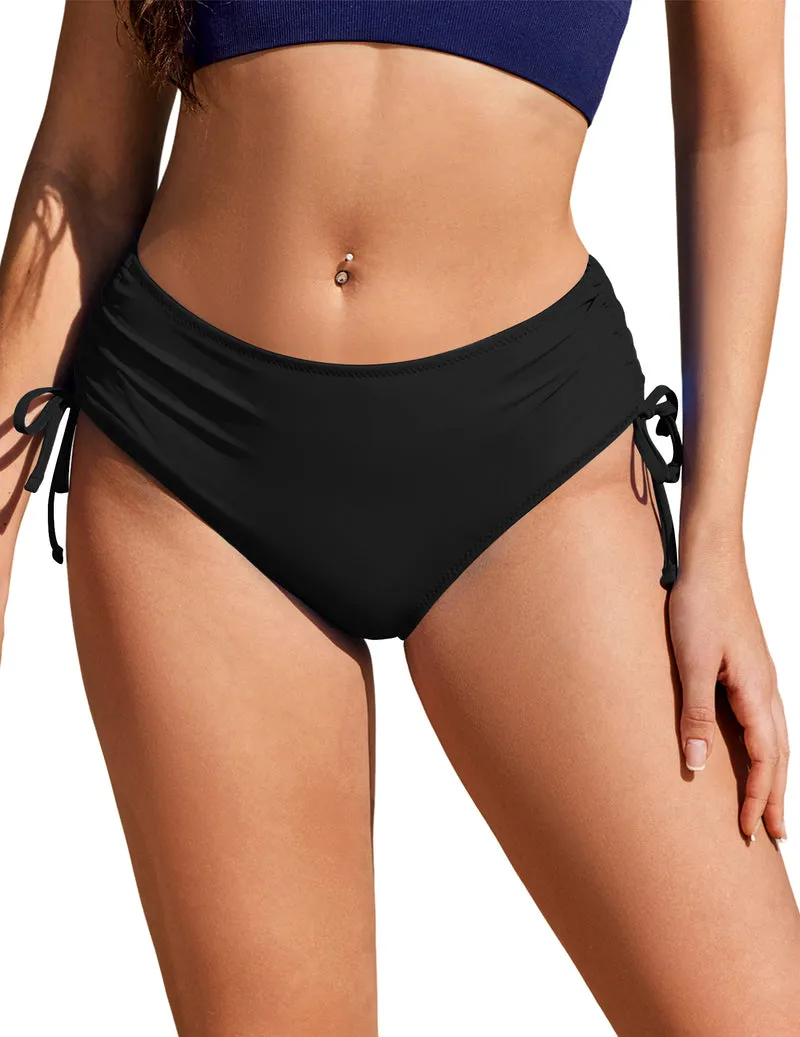 Ekouaer Bikini Mid Waist Swim Bathing Suit Bottom sold by Ekouaer product image thumbnail 3