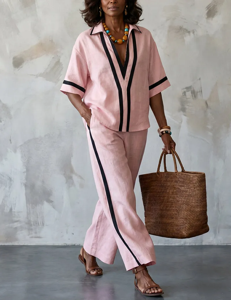 Ekouaer Pajama Set Silky Smooth Cami and Wide Leg Pants Set sold by Ekouaer product image thumbnail 5