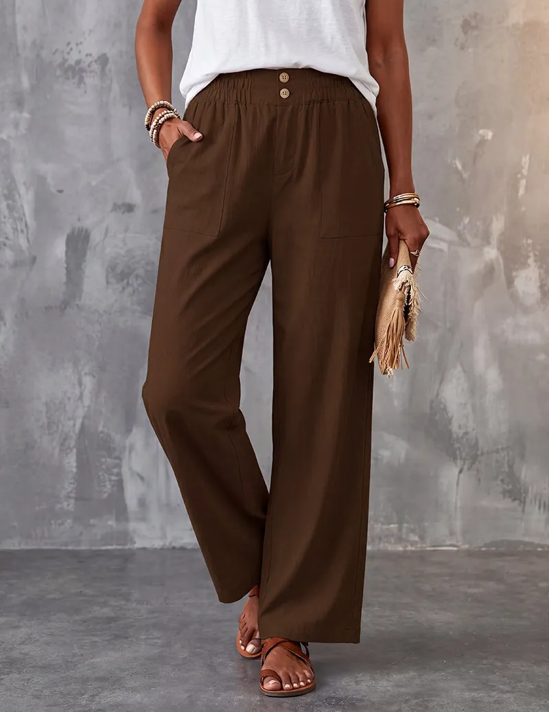 Ekouaer Lounge Pants Soft Drawstring Wide Leg Pajama Pants sold by Ekouaer product image thumbnail 5