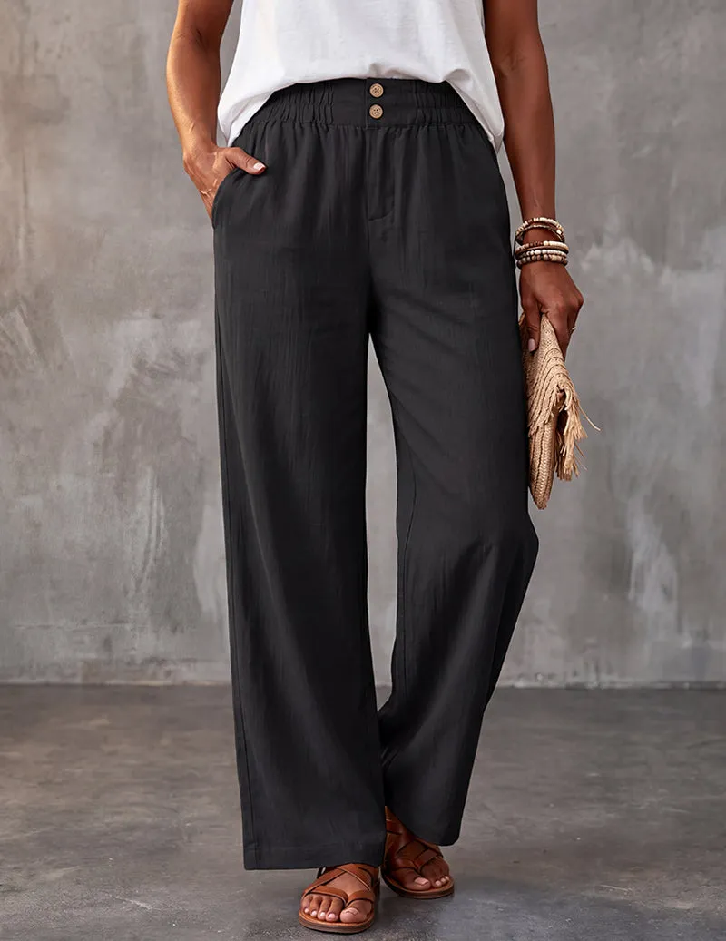 Ekouaer Lounge Pants Soft Drawstring Wide Leg Pajama Pants sold by Ekouaer product image thumbnail 2