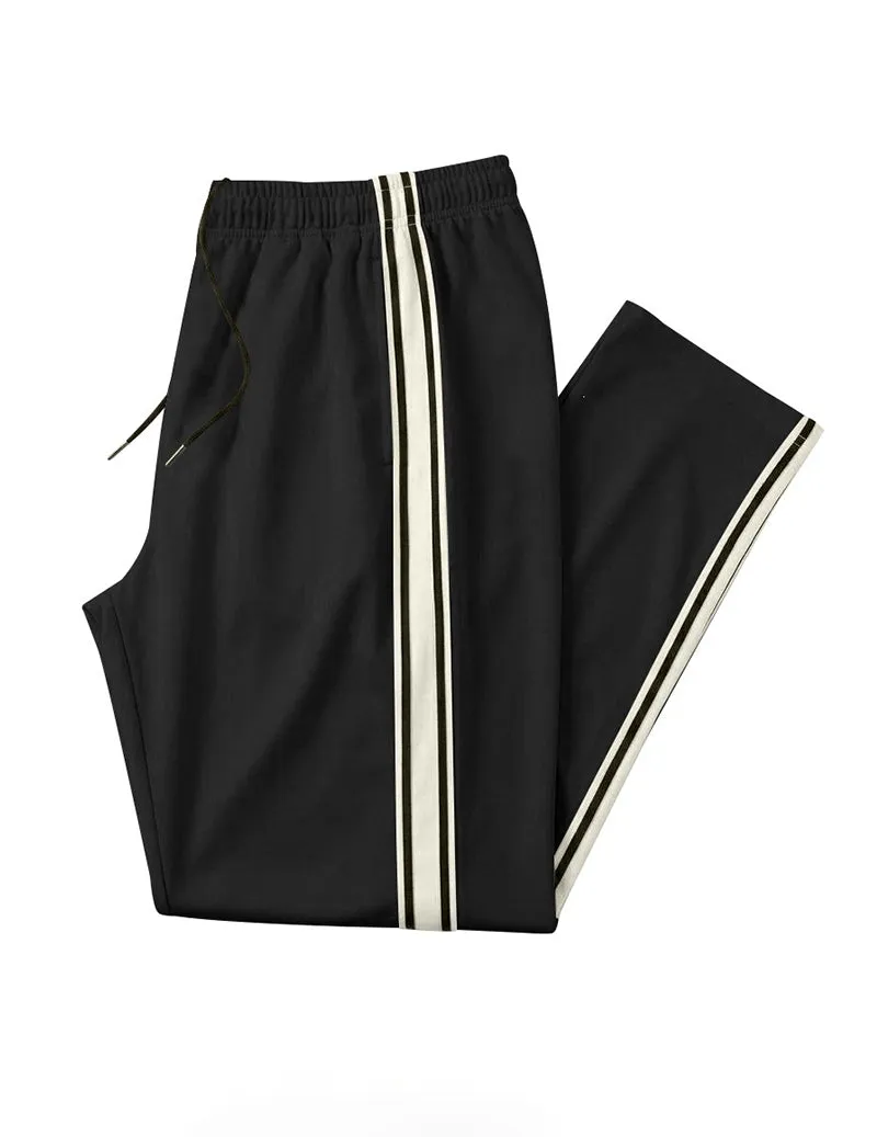 Ekouaer Men Side Stripe Jogger Pants With Drawstring sold by Ekouaer product image thumbnail 4
