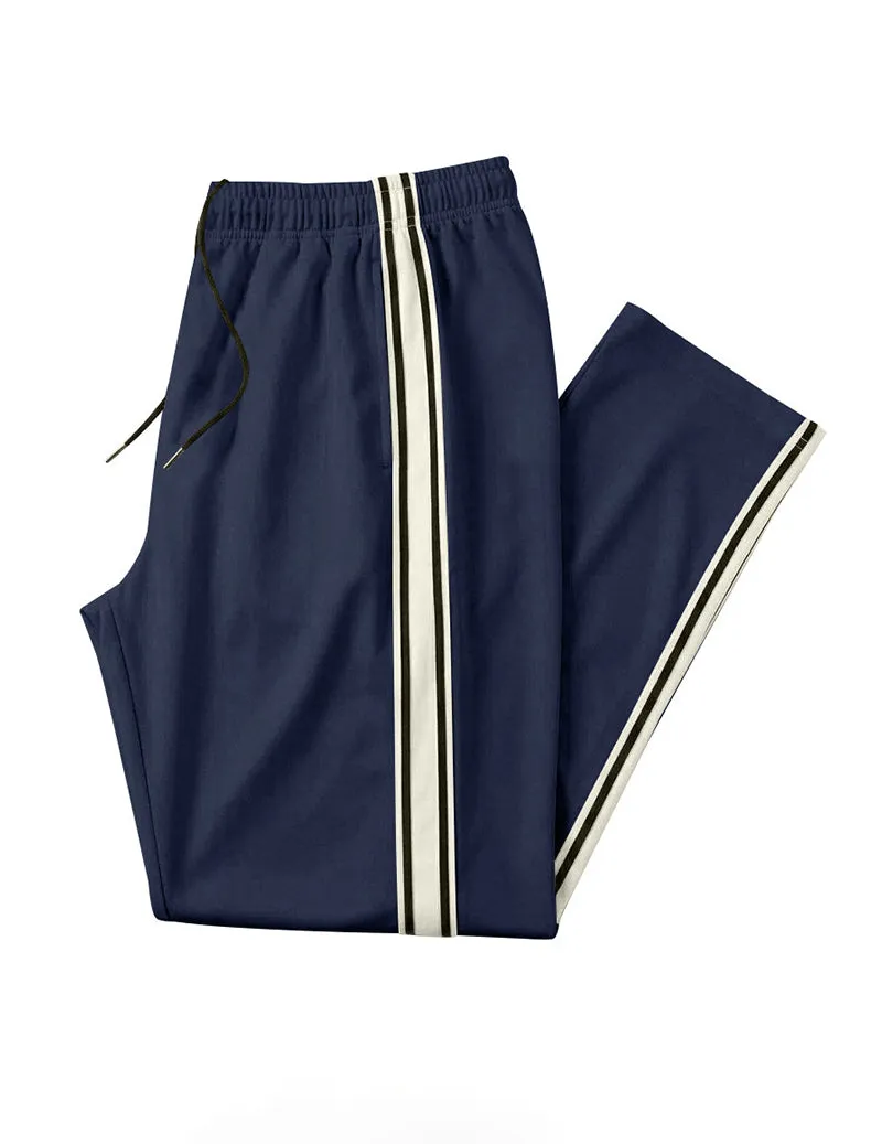 Ekouaer Men Side Stripe Jogger Pants With Drawstring sold by Ekouaer product image thumbnail 2