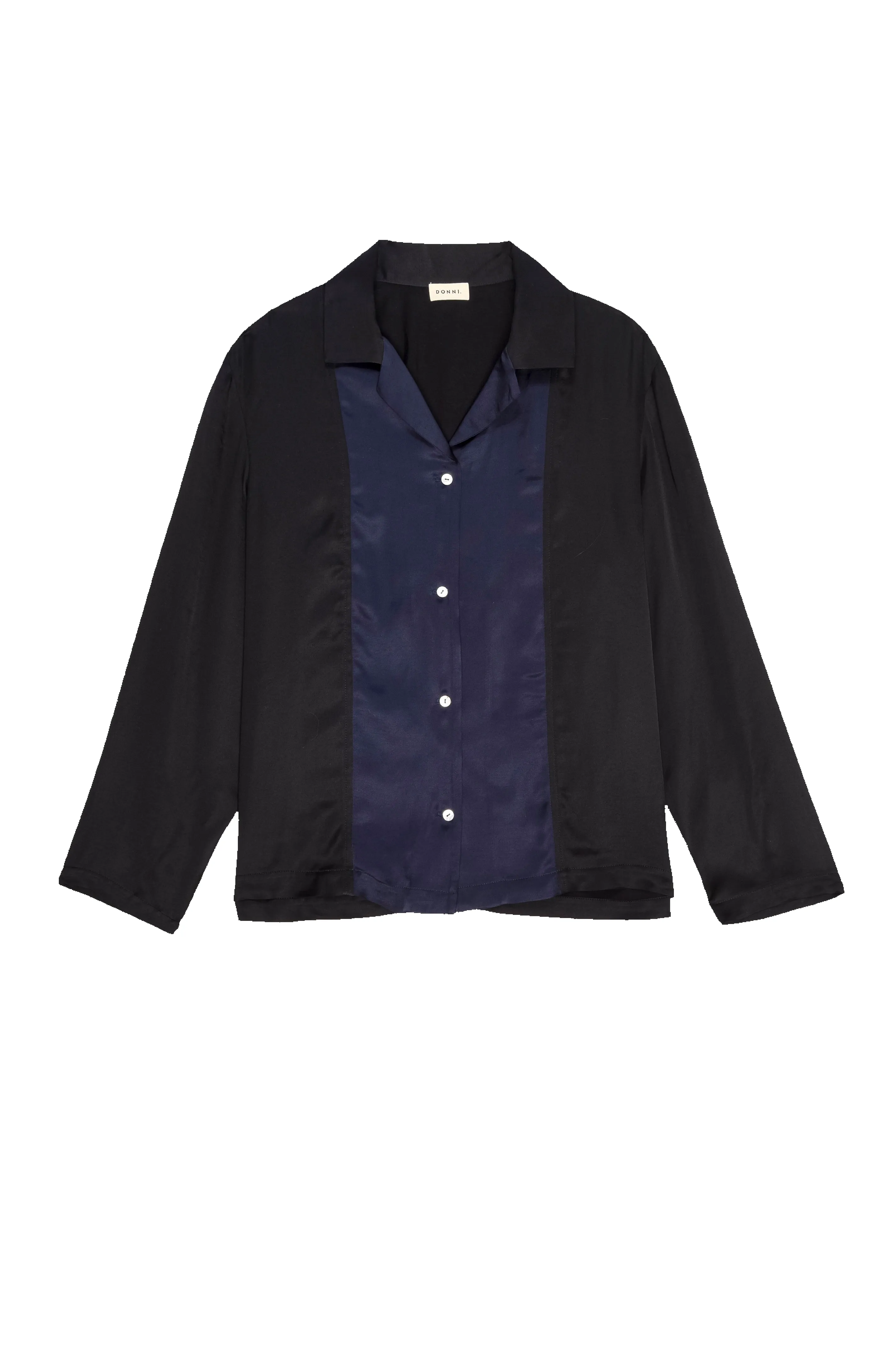 The Silky Bowling Shirt sold by DONNI. product image thumbnail 2