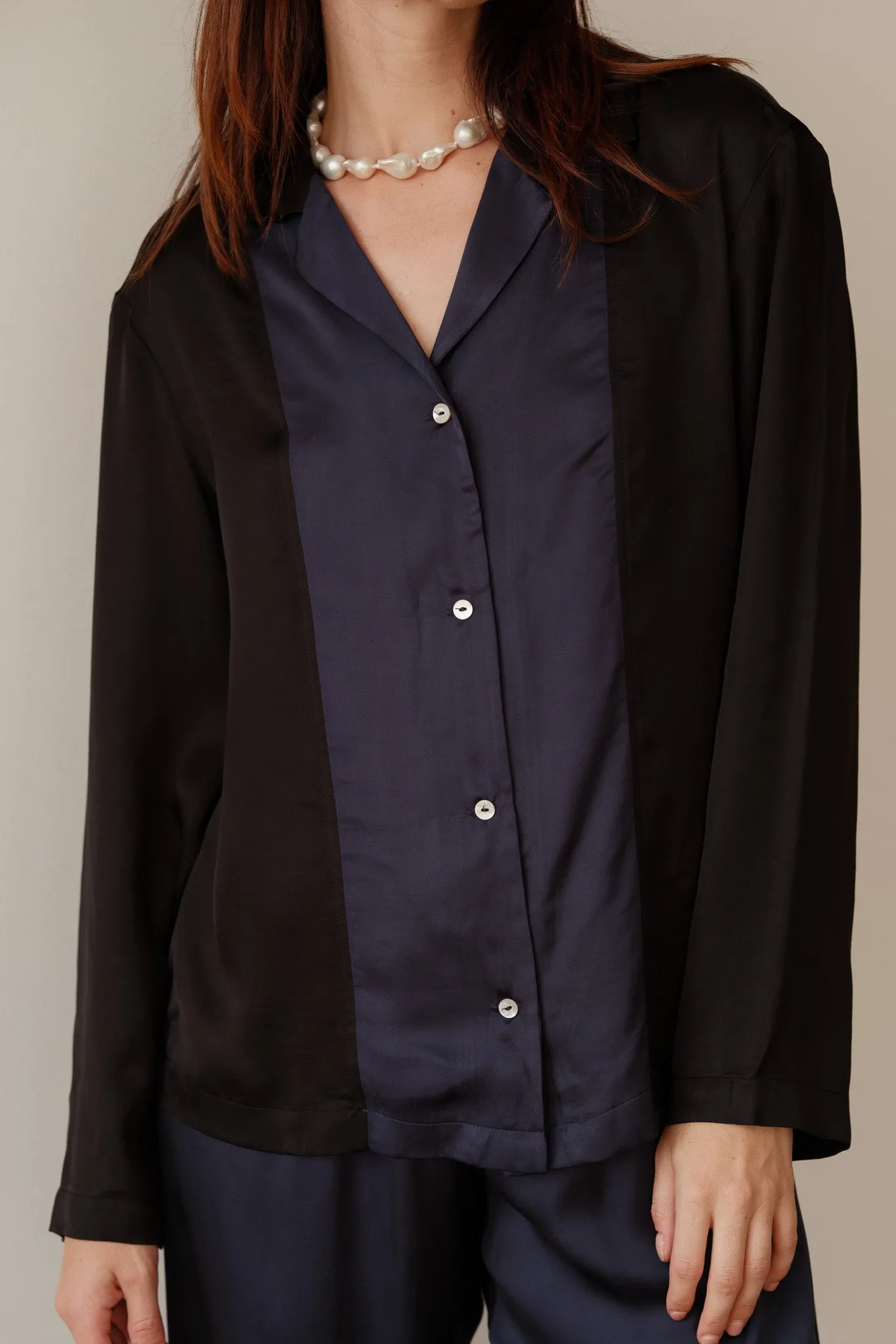 The Silky Bowling Shirt sold by DONNI.