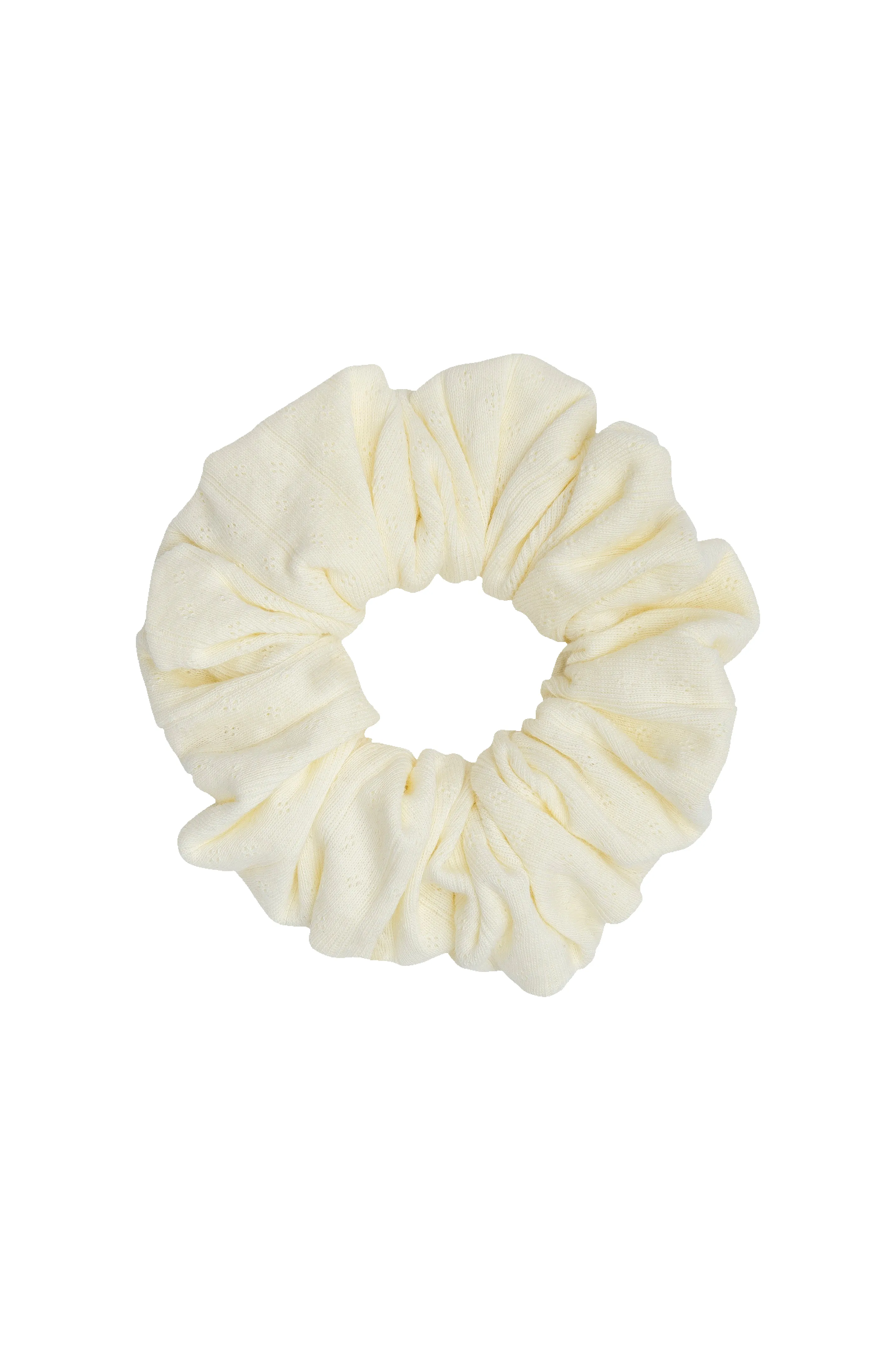 The Pointelle Scrunchie sold by DONNI. product image thumbnail 2