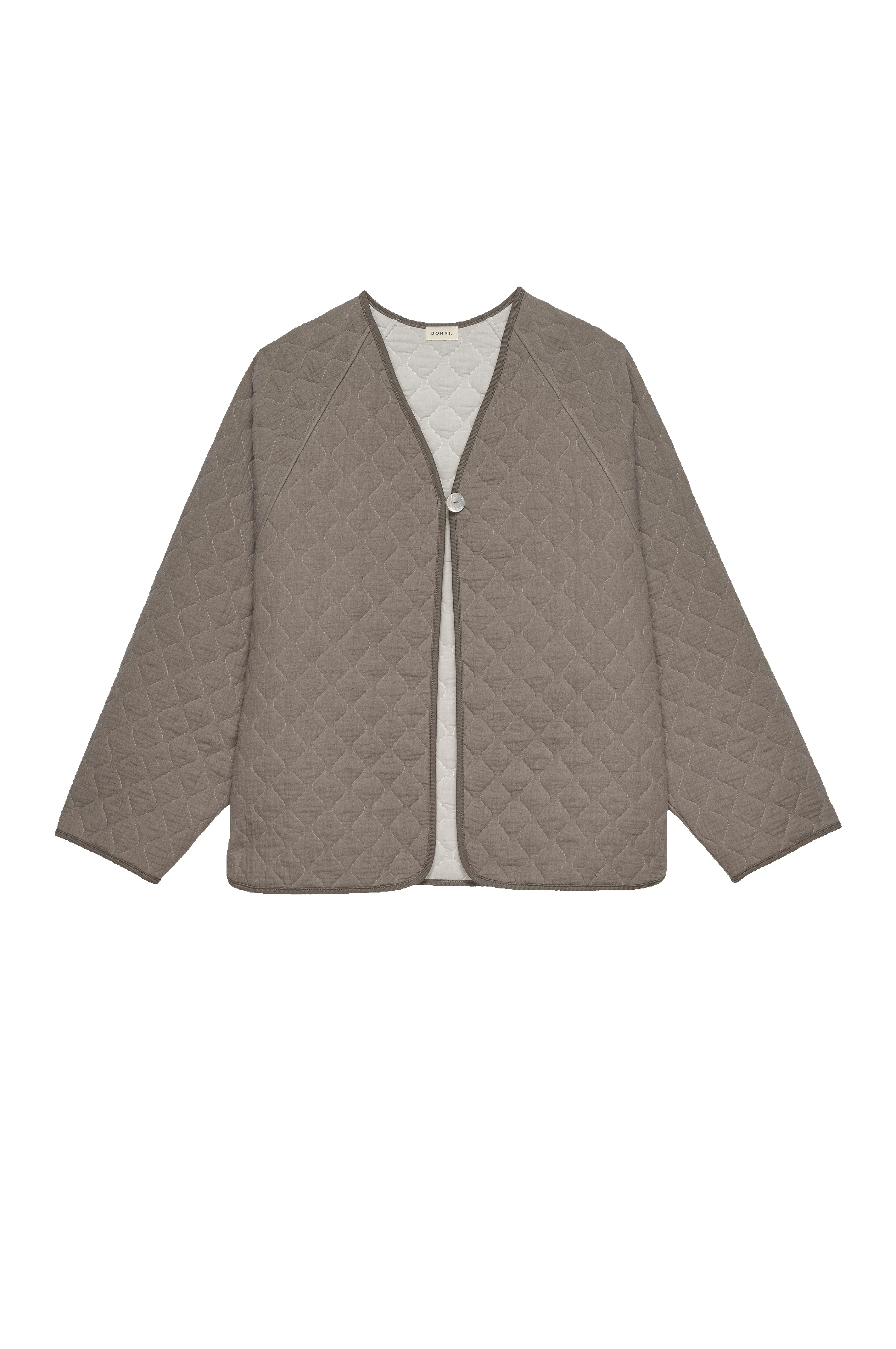 The Quilted Jacket sold by DONNI. product image thumbnail 2