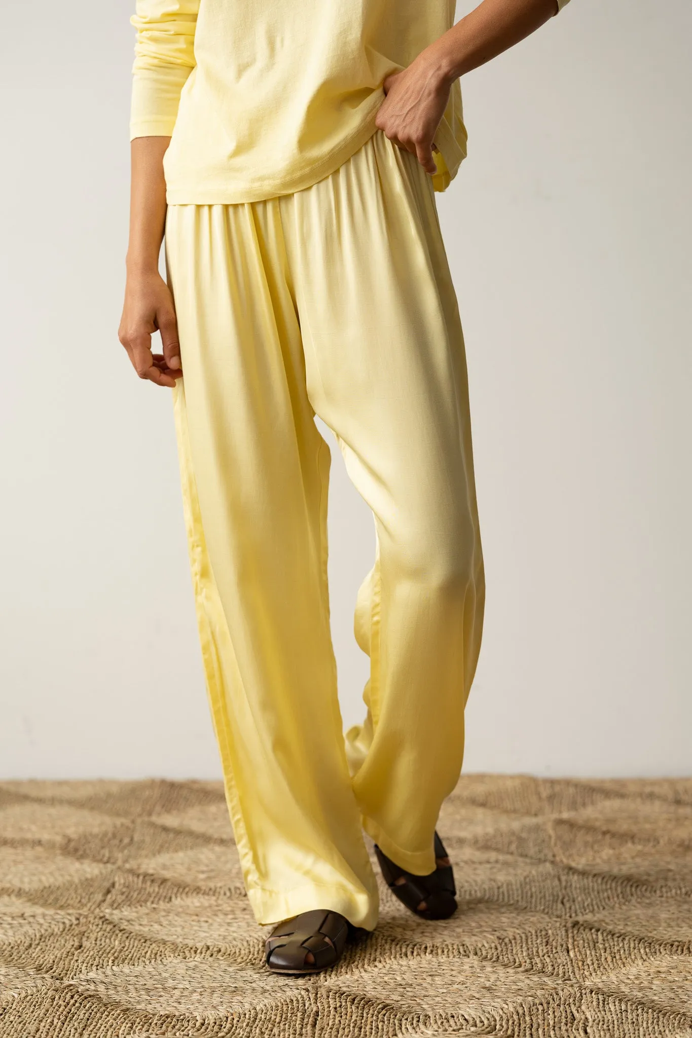 The Silky Simple Pant sold by DONNI.