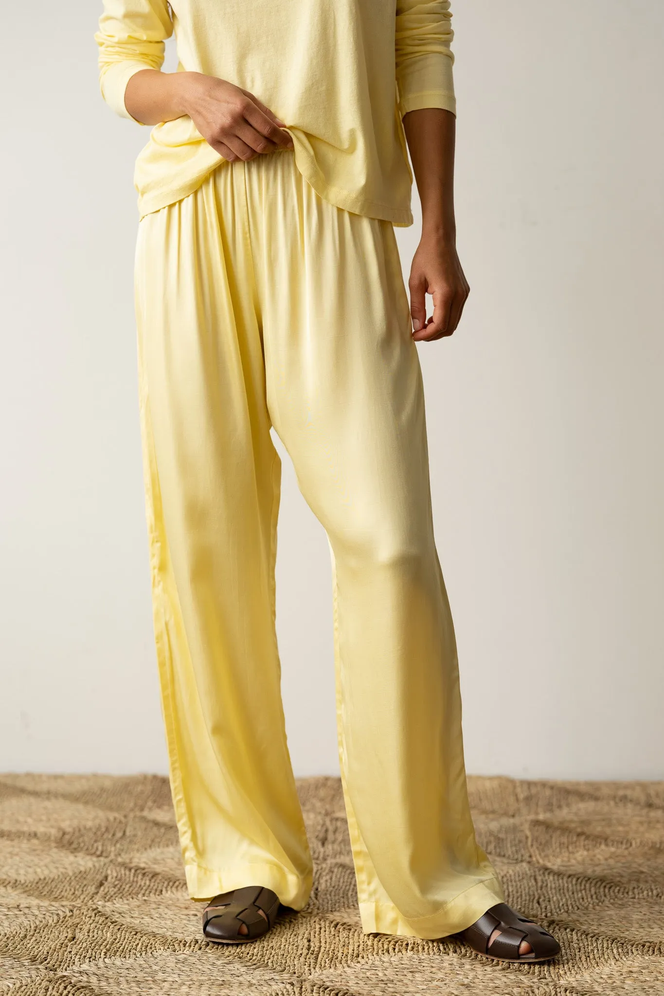 The Silky Simple Pant sold by DONNI. product image thumbnail 3