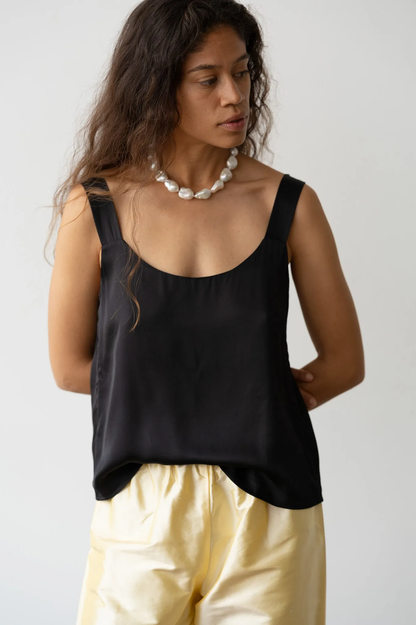 The Silky Cami sold by DONNI.