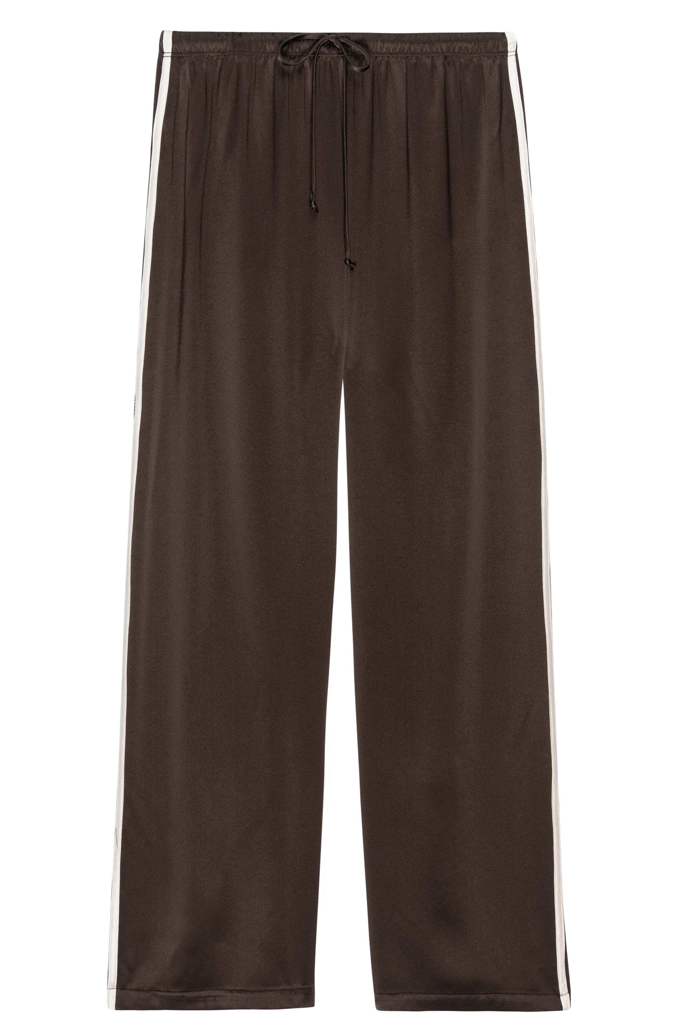 The Silk Stripe Crop Pant sold by DONNI. product image thumbnail 2
