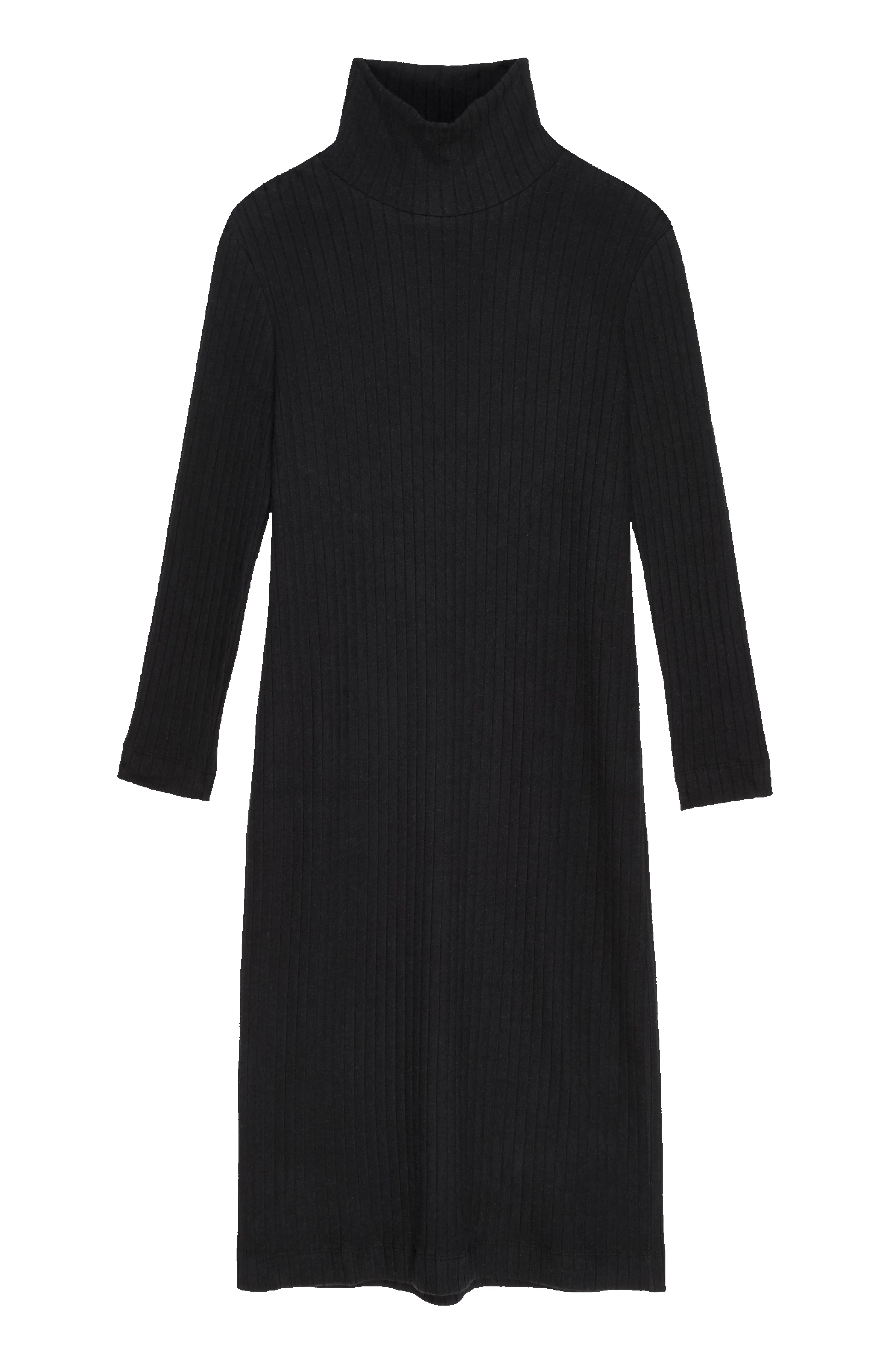 The Sweater Rib Turtleneck Dress sold by DONNI. product image thumbnail 2