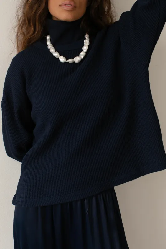 The Thermal Crewneck sold by DONNI.