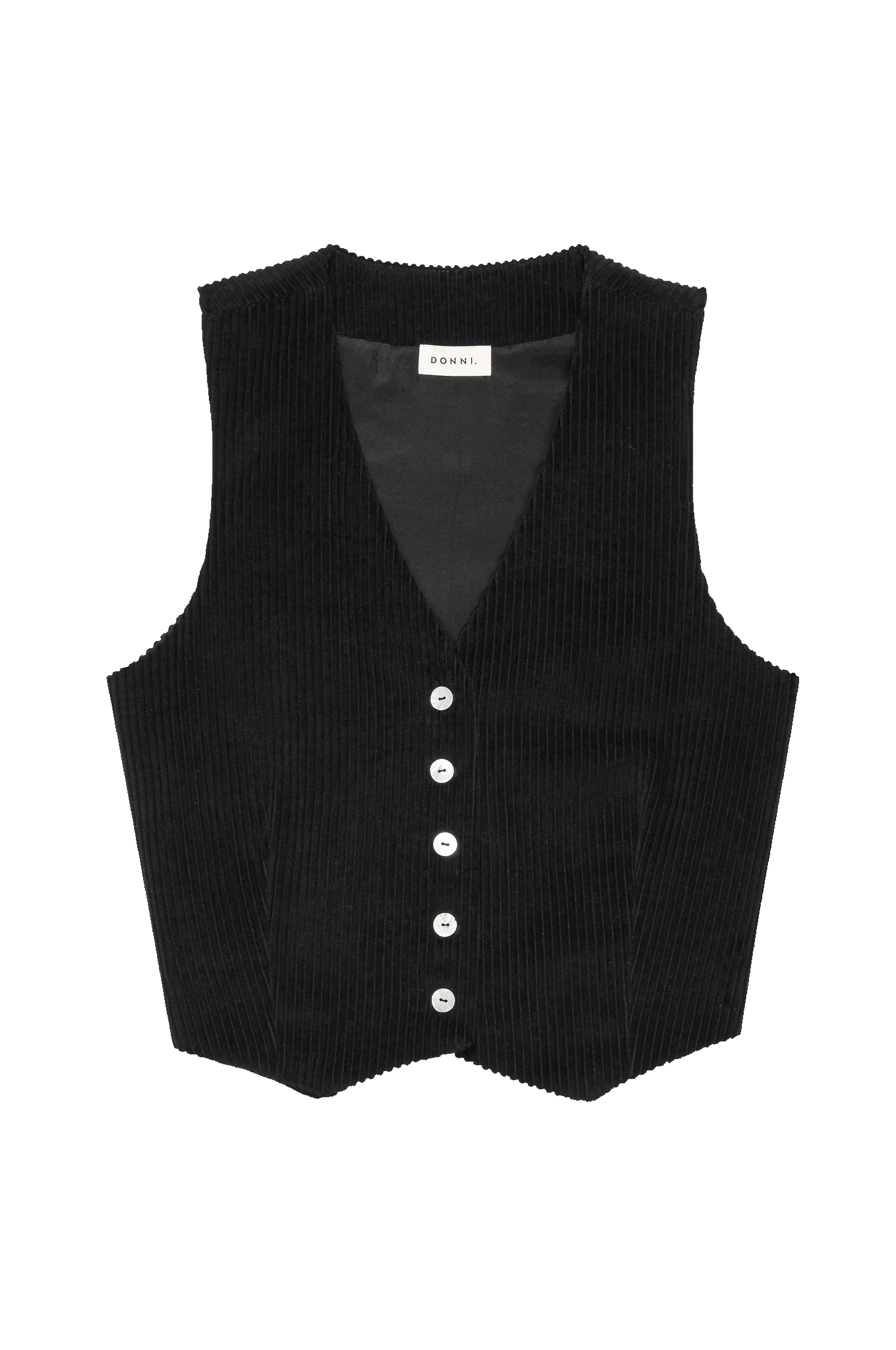The Cord Crop Vest sold by DONNI. product image thumbnail 2
