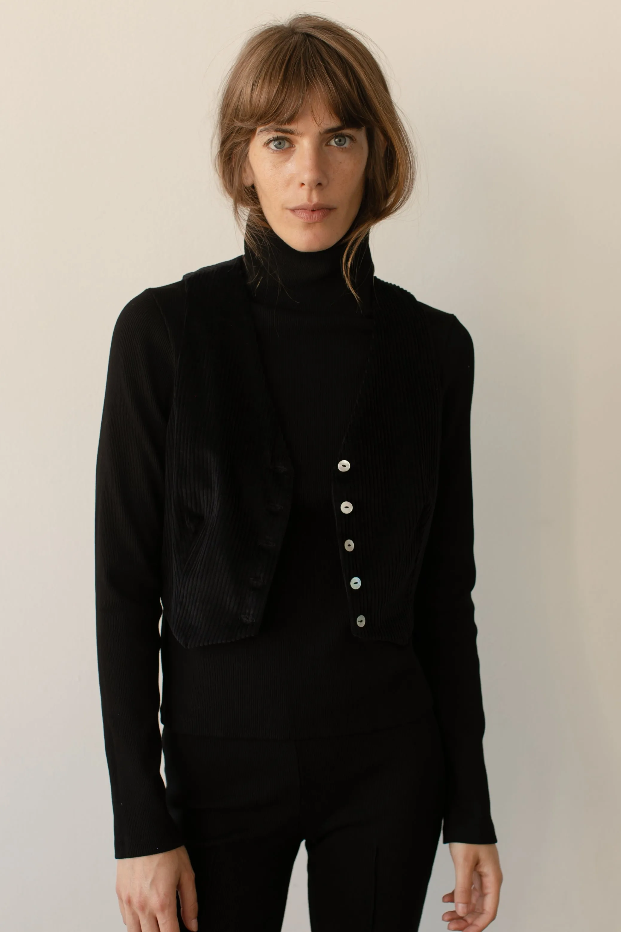 The Cord Crop Vest sold by DONNI. product image thumbnail 3