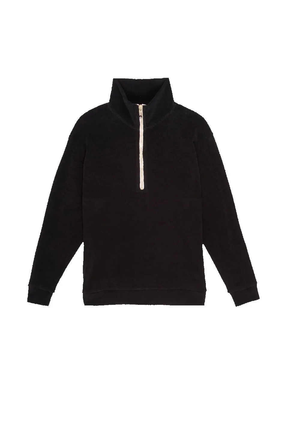 terry 1/2 zip sold by DONNI. product image thumbnail 2