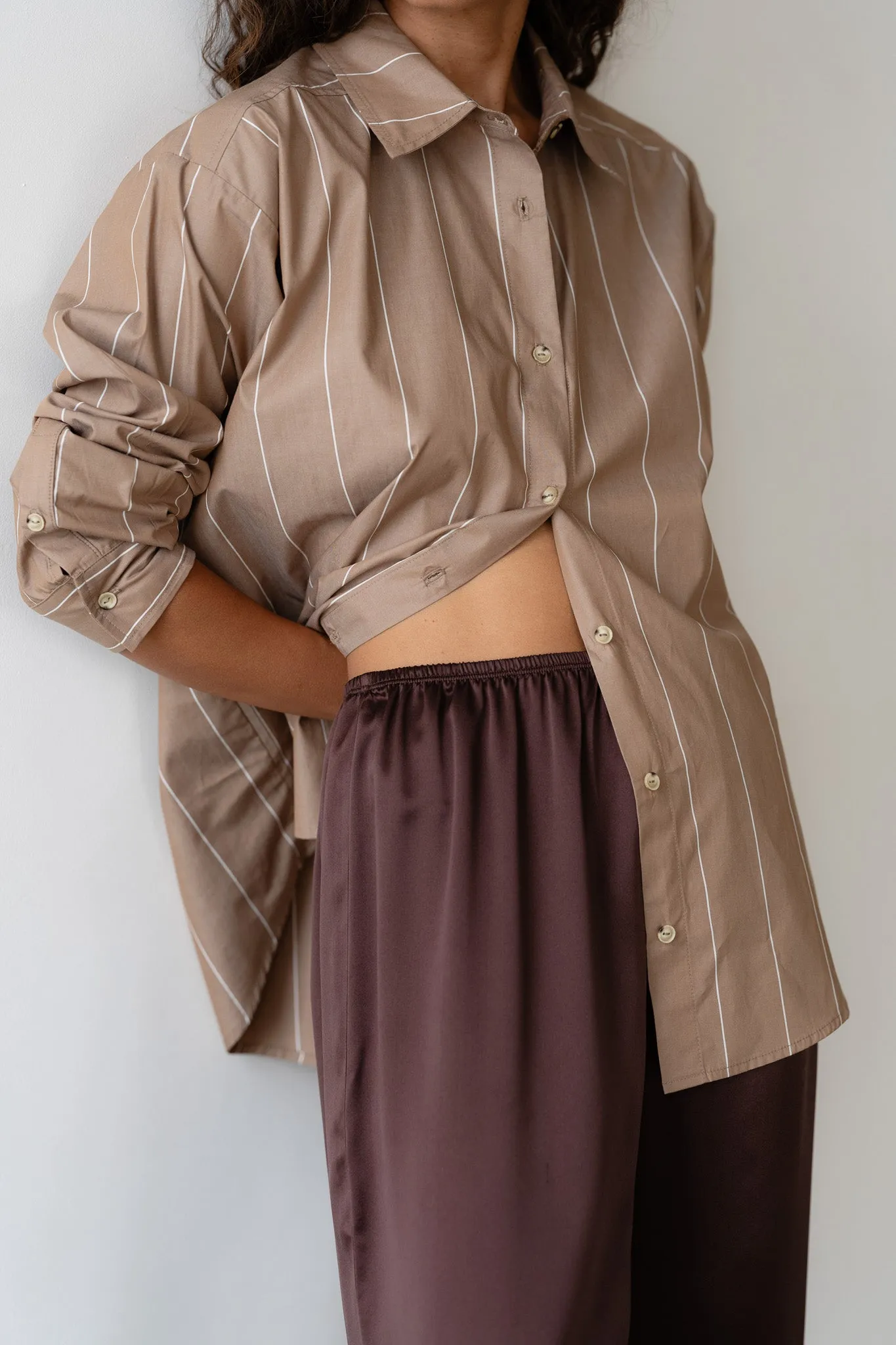The Silk Simple Pant sold by DONNI. product image thumbnail 3