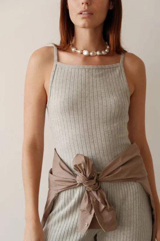 The Sweater Rib Tank sold by DONNI.