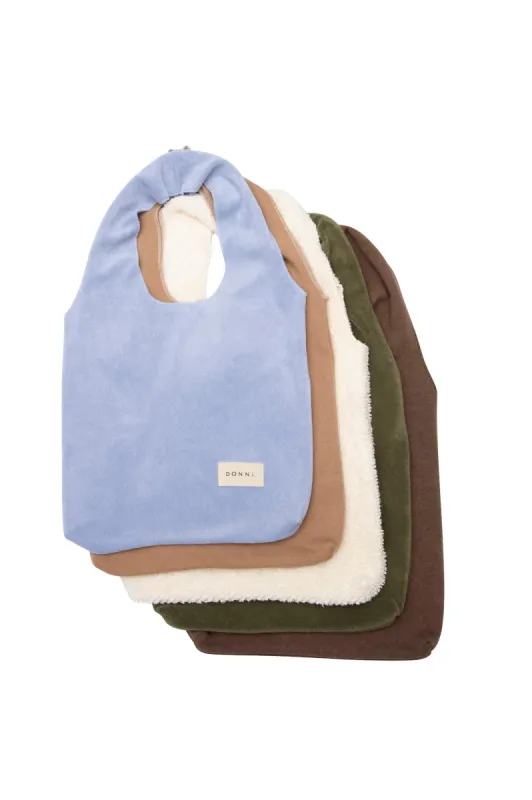 DONNI. upcycled tote sold by DONNI.